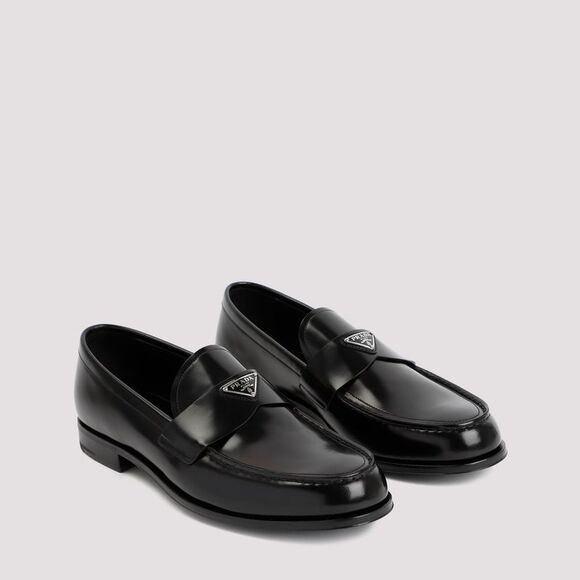 Stylish and Sophisticated Men's Black Leather Loafers - FW23 - Picture 4 of 4